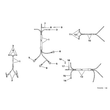 BATTERY CABLE/HAND STEERING
