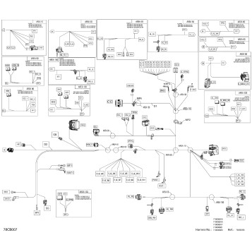 08- Electric - Main Harness - 710008018 - Model without ABS