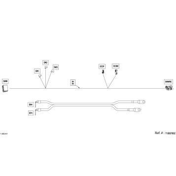 08- Electric - Winch Wiring Harness - 710007832