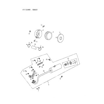 01- Air Cleaner, Exhaust