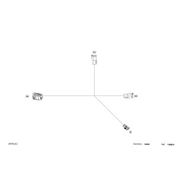 08- Electric - Cargo Harness - 710006431 - Japan