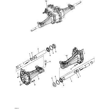 05- Transmission, Axle Housing