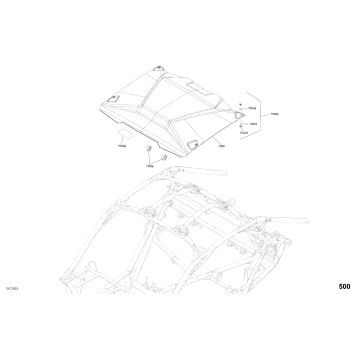 09- Body - Roof Section - Except Carbon Black