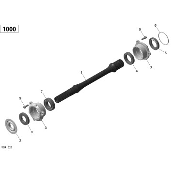 08- Drive Shaft - 1000 EFI