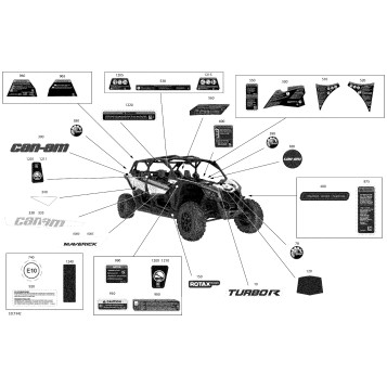 09- Decals - Turbo R - Package STD - North America