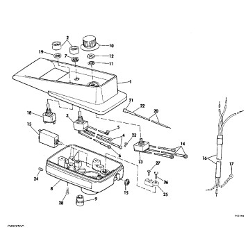 STEERING HOUSING GROUP/HAND STEERING MODEL
