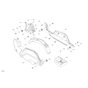 07- Cab Interior - Center Console