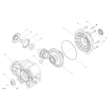 08- Rear Drive - Differential Parts