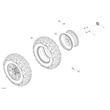 04- Drive - Front Wheels - XT