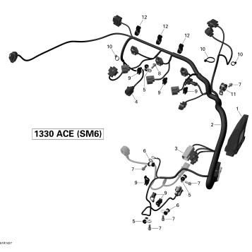 10- Engine Harness And Electronic Module