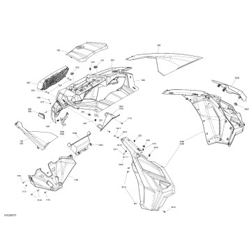 09- Body - Front Section - White