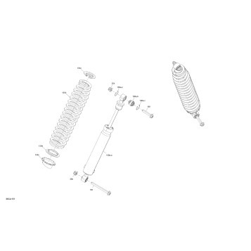 05- Suspension - Rear Shocks - XT
