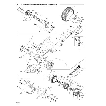 05- Drive System, Rear (for 7919 And 8135 Models)