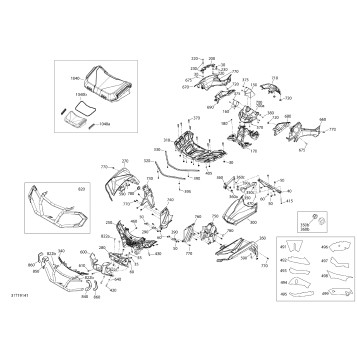 09- Body And Accessories 6X6 MAX - 1000 EFI - North america  -  Front