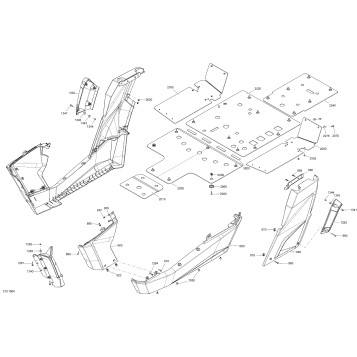 09- Body And Accessories - Central Panel - Boreal Green
