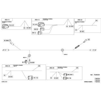 08- Electric - Voltage Regulator Wiring Harness - 710007634