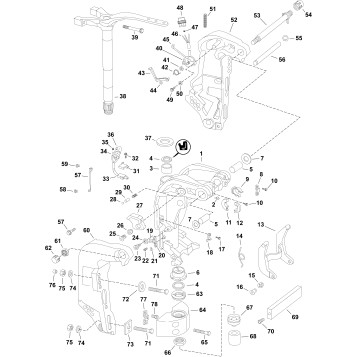 SWIVEL BRACKET - DPL, DPX, DSL