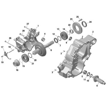 01- ROTAX - GEARBOX 1
