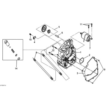 01- Right Crankcase Half