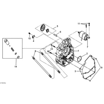 01- Right Crankcase Half