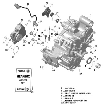 01- Gear Box And Components - 420686214 - XMR