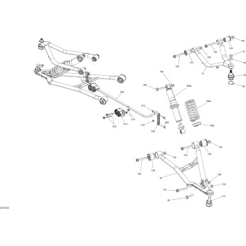 07- Suspension, Front - A Arms - Shocks