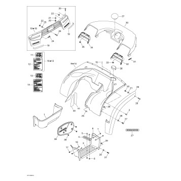 09- Body And Accessories, Rear View