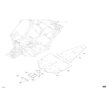 09- Body - Floor Section - Carbon Black