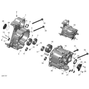01- ROTAX - Gearbox Housing - SE6