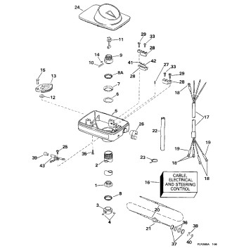 STEERING HOUSING GROUP/FOOT CONTROL