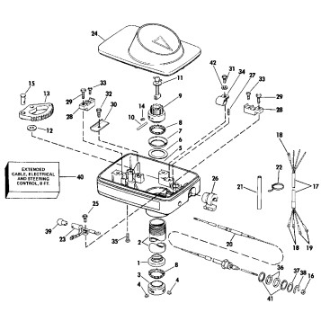 STEERING HOUSING GROUP / FOOT CONTROL