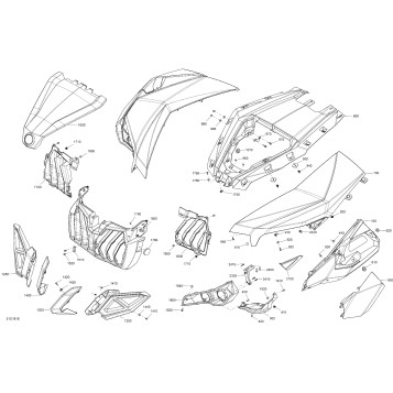 09- Body Front Part Maverick MAX - Package DPS