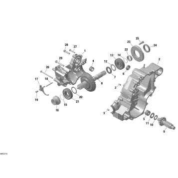 01- Rotax - Gear Box 1 - 420686569
