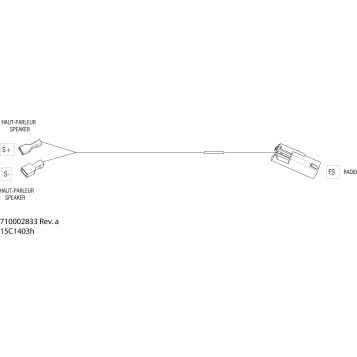 10- Electrical Harness Speaker