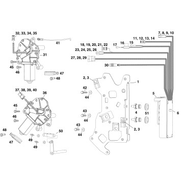ELECTRONIC SHIFT AND THROTTLE
