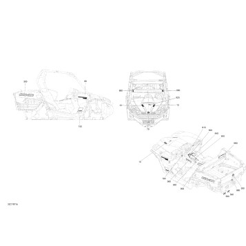 09- Decals Commander Non MAX 800R - Package STD
