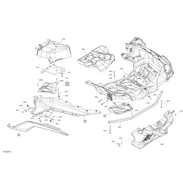 09- Body - Rear Section - STD - White and Red
