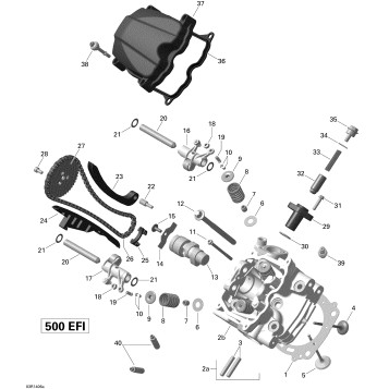 01- Cylinder Head, Front