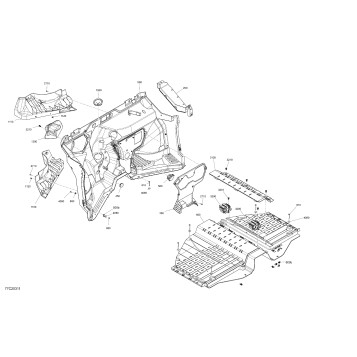 09- Cab Interior - Evap - Fire Wall