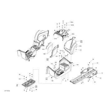 09- Body And Accessories 6X6 MAX - 1000 EFI - North america  -  Middle