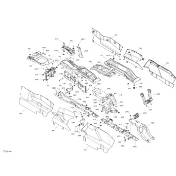 09- Cab Interior - Console - STD