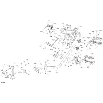 09- Body And Accessories LH Footrest