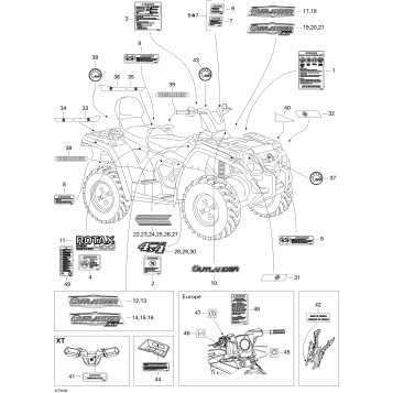 09- Decals, XT