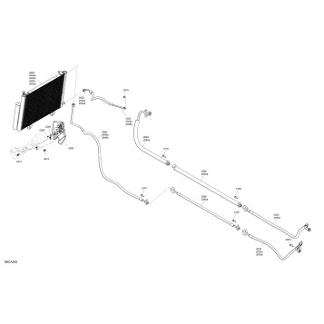 07- Body - Enclosure Cab - Air Conditioner Condenser