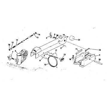 BOW ARM AND DECK BRACKET GROUP BOW MOUNT MODELS