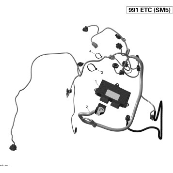 10- Engine Harness And Electronic Module