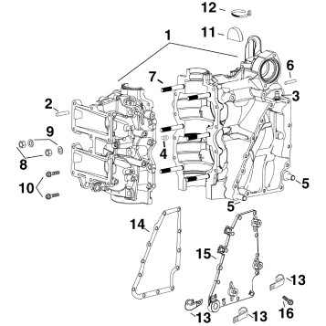 CYLINDER/CRANKCASE