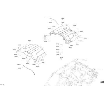 09- Body Parts - Liquid Gold - Package Xrs DPS - Roof Section