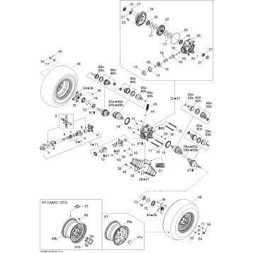 08- Drive System, Rear XT