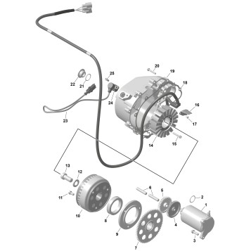 01- ROTAX - Magneto and Electric Starter